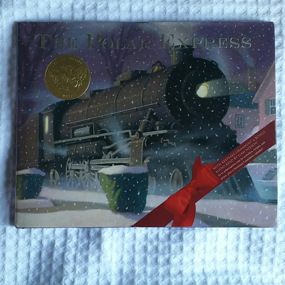 The polar express book with keepsake ornament
